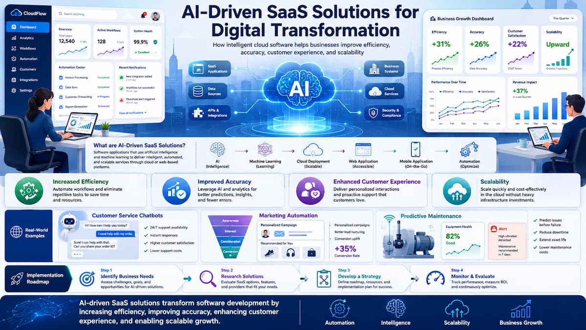 Elevating Software Development with AI-Driven SaaS Solutions: Empowering Digital Transformation